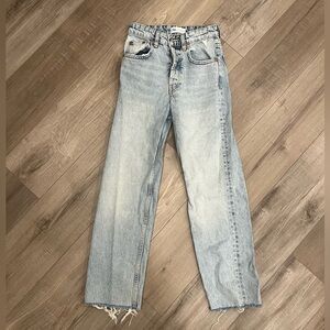 Zara Light Blue Denim Jeans